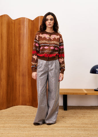 Pantalon NINOU Chocolat