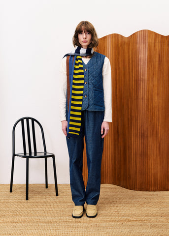 Gilet BAUDELAIRE Bleu marine