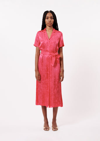 AGLAE FUCHSIA DRESS