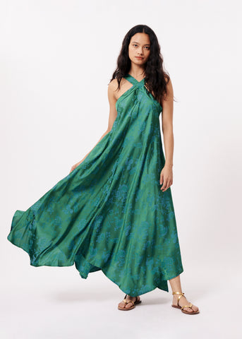ANGELIQUE EMERALD  DRESS
