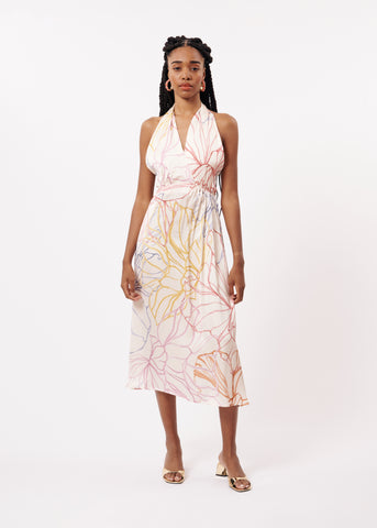 COSIMA PASTEL SKECTH DRESS
