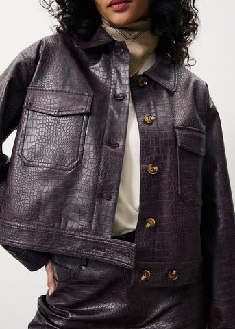 CALIXA Brown Jacket